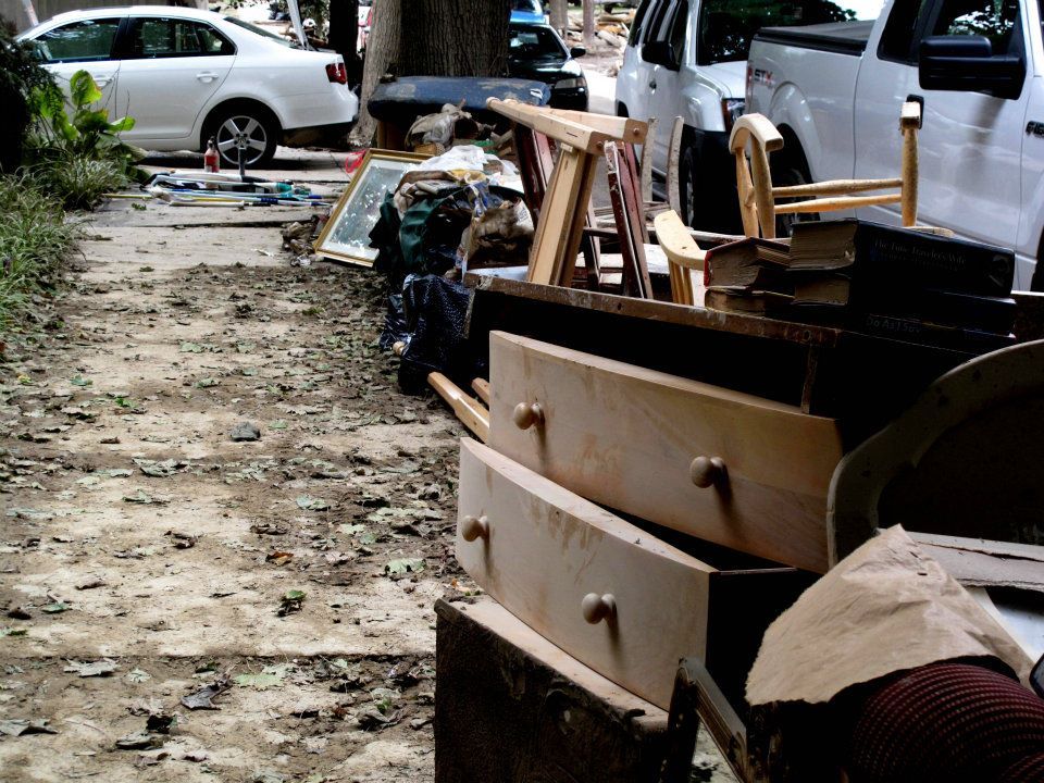 WP flood devastation in 2011 