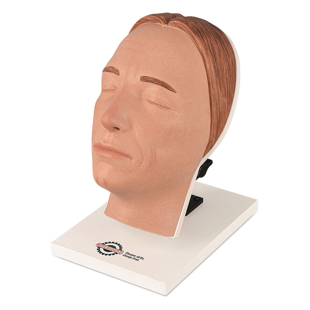 Female Facial Injection Mannequin Head - Sara Model, Multi-Directional