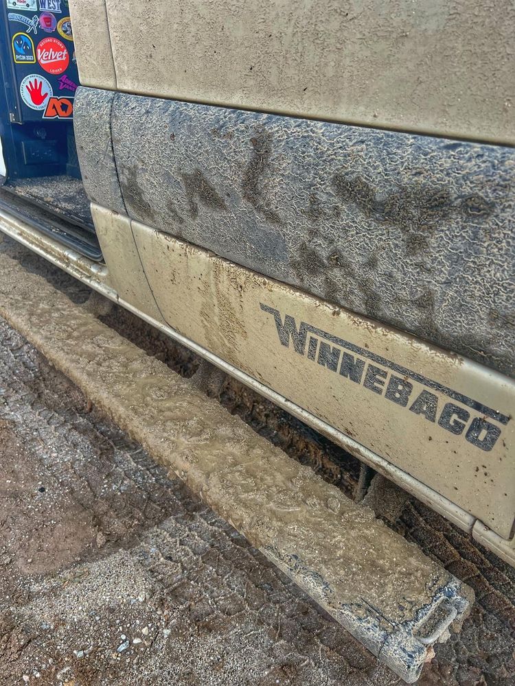 anza-borrego caked on our van