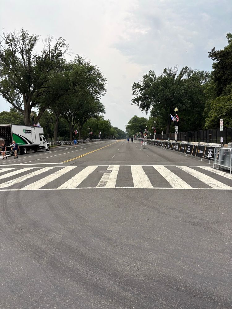 DC during the parade 