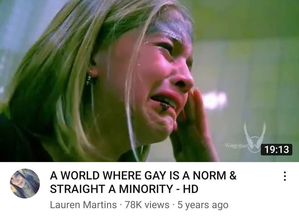 A WORLD WHEE GAY IS A NORM & STRAIGHT A MINORITY - HD
