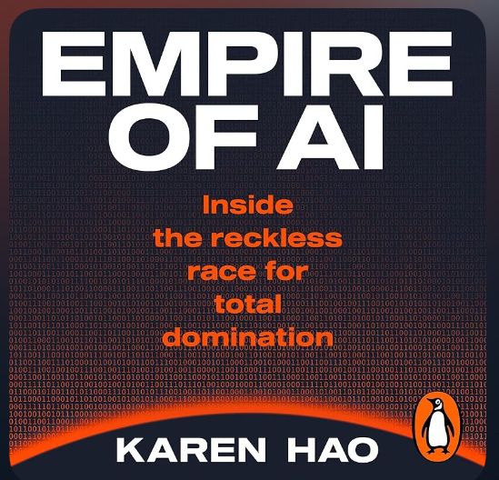 Empire Of AI audio book graphic