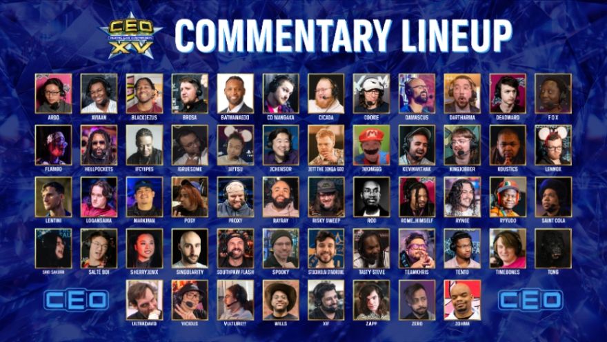 CEO commentary lineup