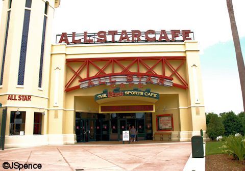 All Star Cafe at WWOS in WDW