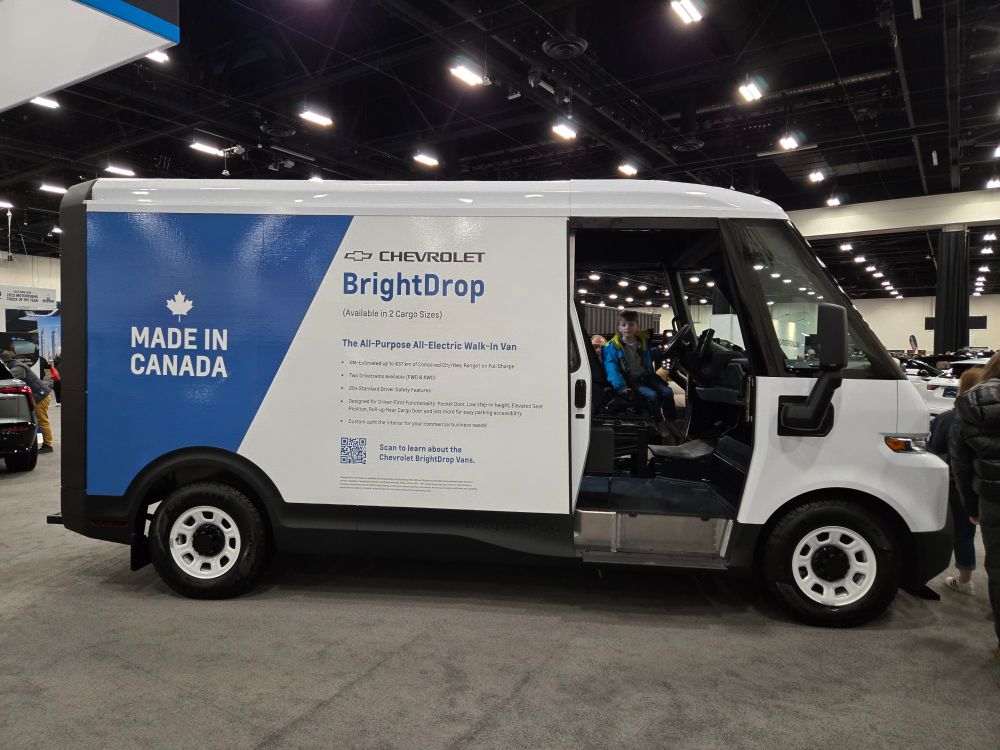 The Chevy Bright drop at the Calgary Auto show