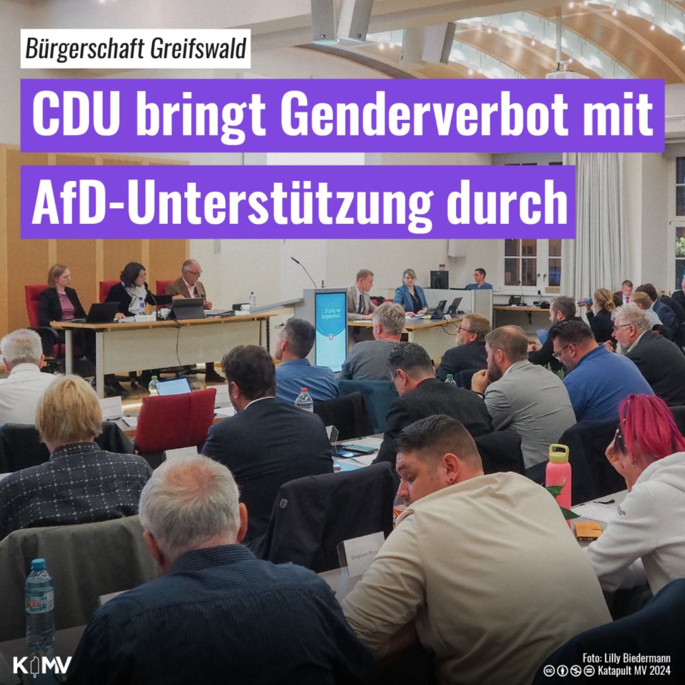 CDU bringt Genderverbot mit AfD-Unterstützung durch