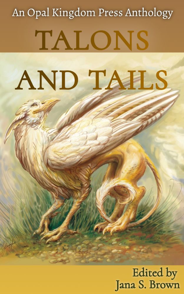 Temporary cover of the short story anthology TALONS AND TAILS