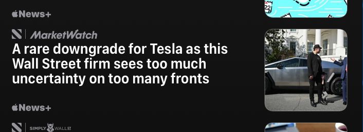 A rare downgrade for Tesla as this
 Wall Street firm sees too much
 uncertainty on too many fronts