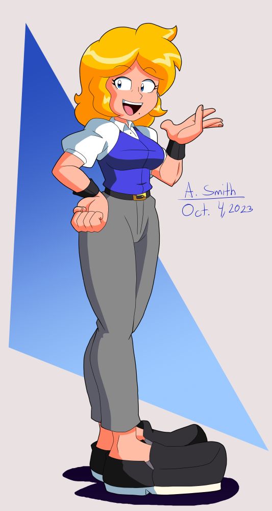 One of my OCs, Rosalyn Mary Croft-Williams