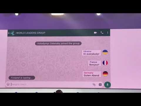 World Leaders Group Chat very #Funny and #Creative #UNGA