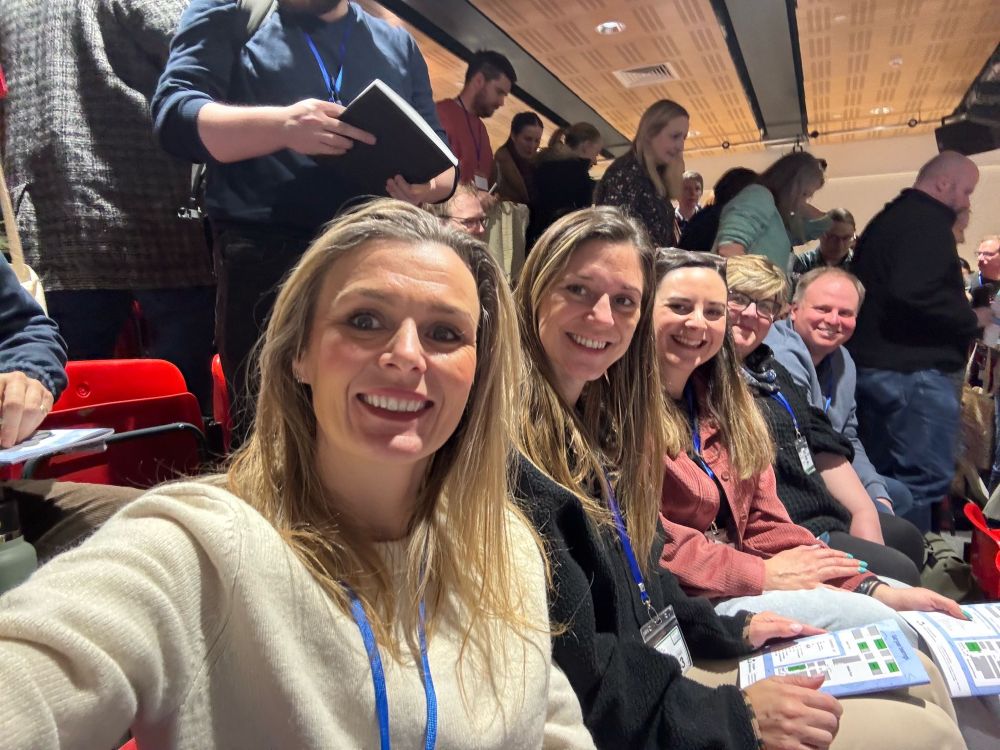 Photo of 5 of us at mathsconf! 