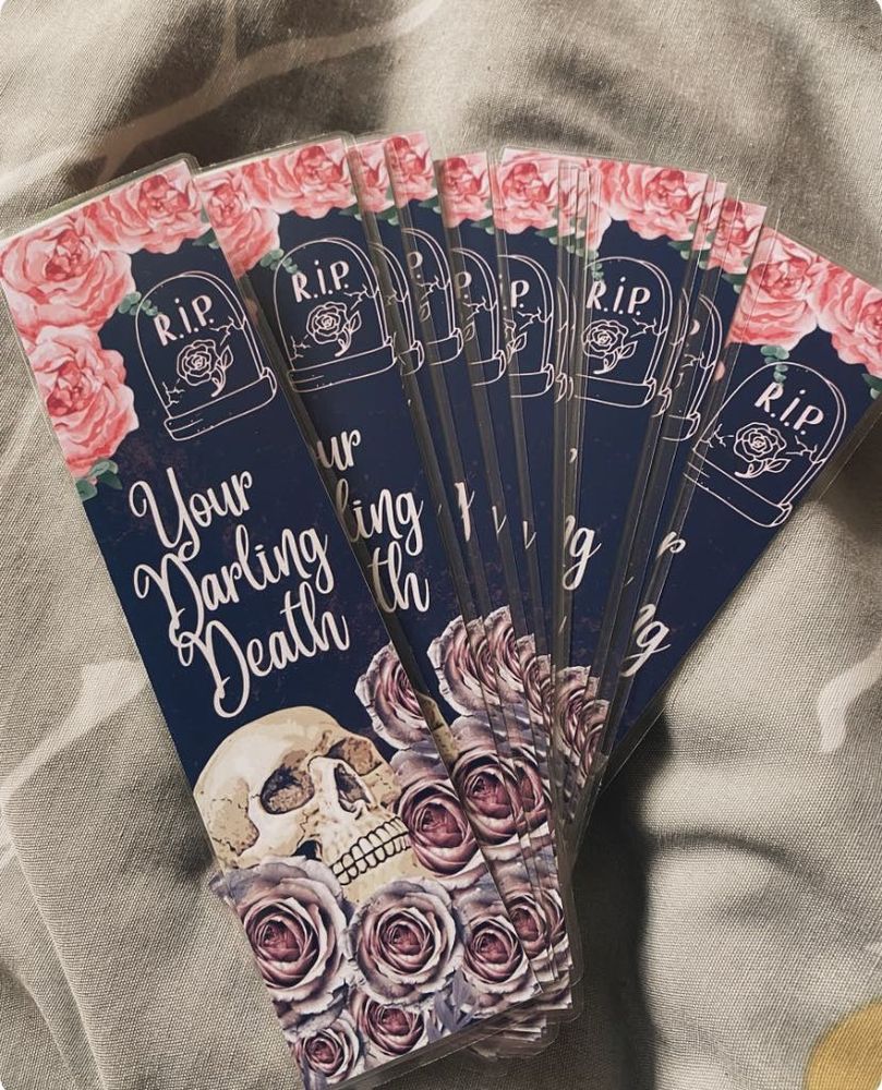 YOUR DARLING DEATH bookmarks