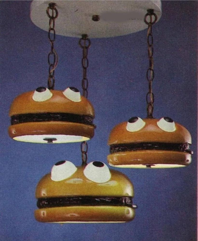 Burger chandelier 