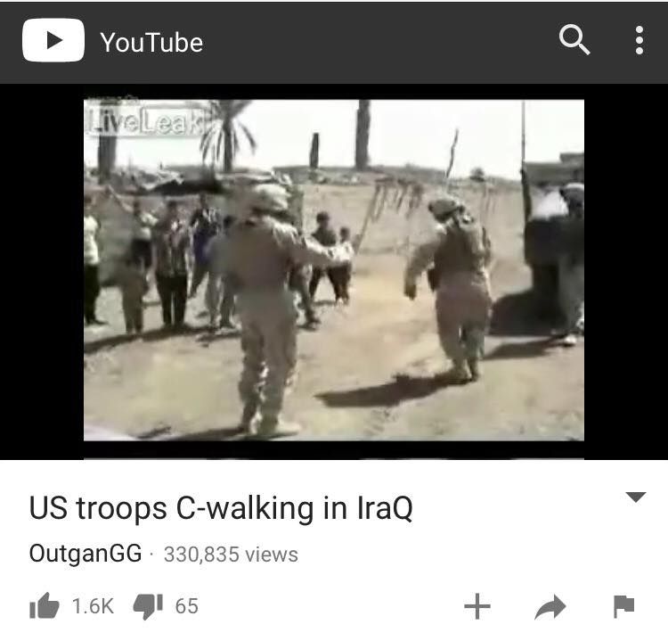 us troops c walking