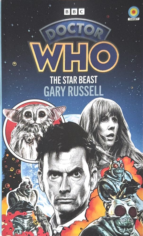 Buchcover von „Doctor Who - The Star Beast“, geschrieben von Gary Russell
