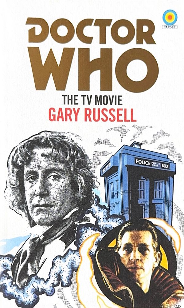Buchcover von „Doctor Who - The TV Movie“, geschrieben von Gary Russell