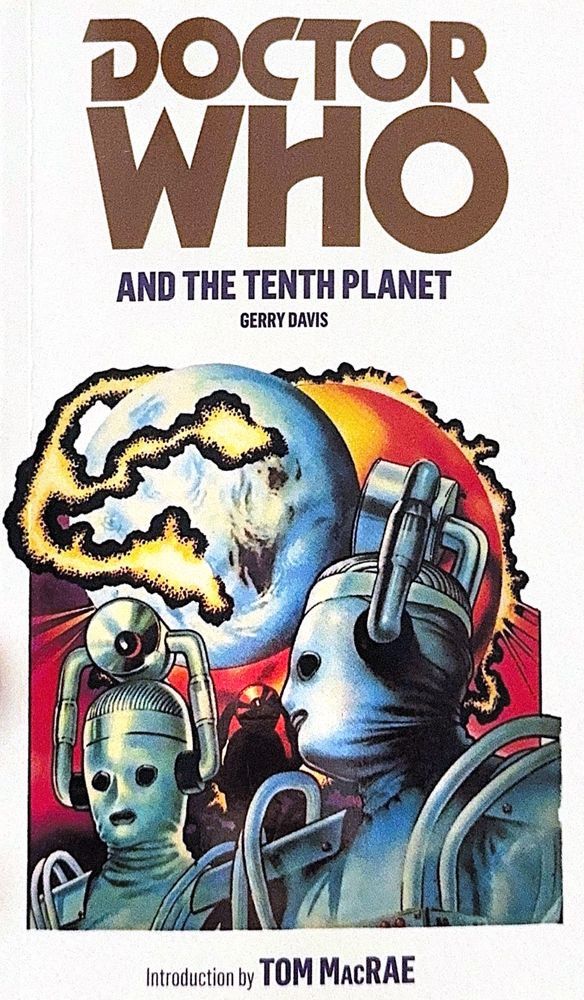 Buchcover von „Doctor Who and the Tenth Planet“, geschrieben von Gerry Davis