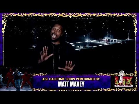 ASL Performance of Super Bowl LIX Halftime Show Ft. Kendrick Lamar | Matt Maxey