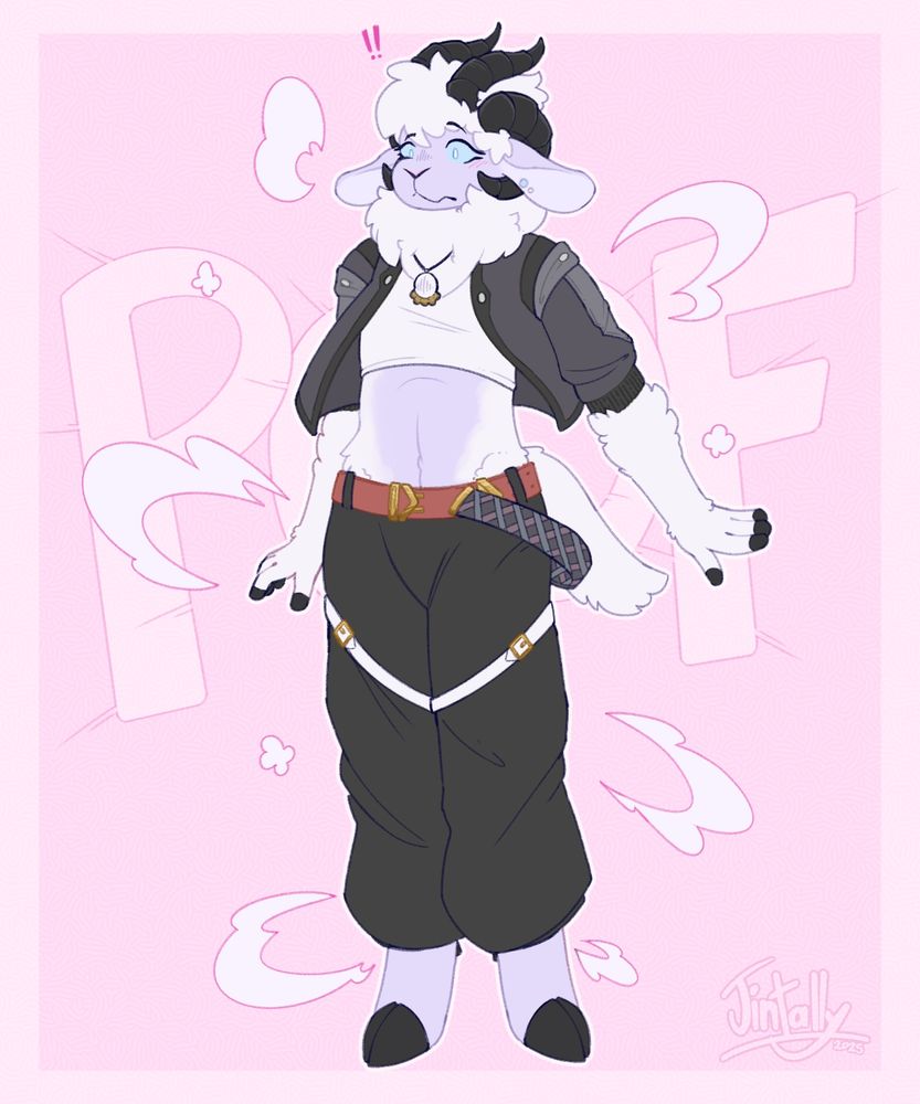 A big, strong dragon just got polymorphed into a cute, fluffy sheep! They stand shocked, like it all happened at once…