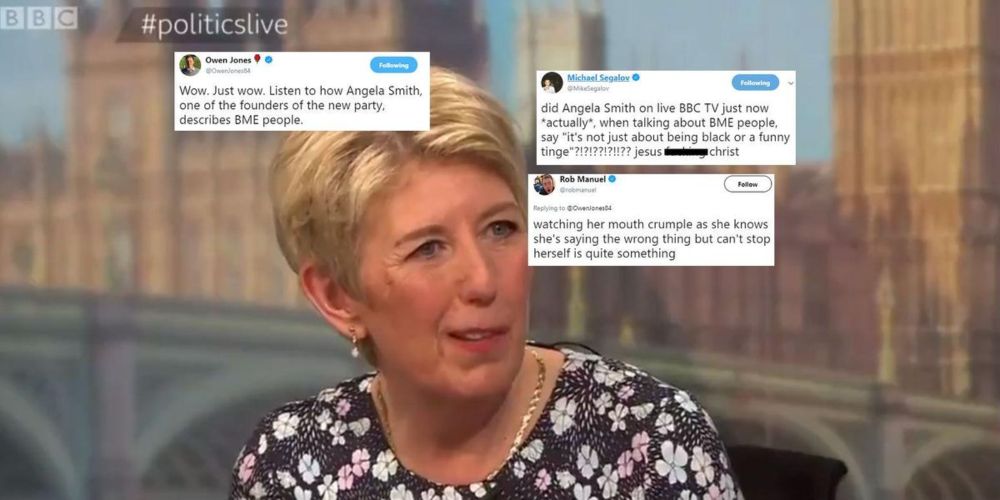 Former Labour MP Angela Smith, who was one of seven politicians to quit the party to set up the new Independent Group, has had a rocky start after she was forced to apologise for comments she made abo...