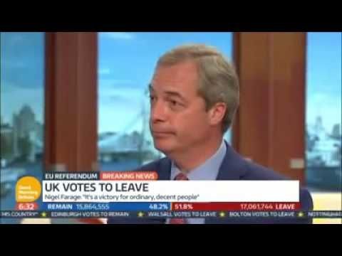 Nigel Farage admits £350 million a week for the NHS was a mistake on Good Morning Britain Low, 360p