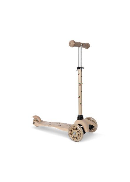 Product recall image for Three-Wheeled Children's Scooters Recalled Due to Fall Hazard; Imported by Konges Sløjd