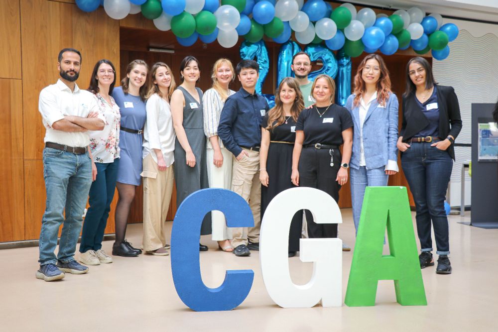 Photo shows the CGA PhD students of the graduating class of 2021.