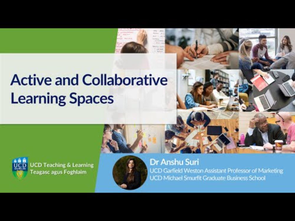 Dr Anshu Suri - Active and Collaborative Learning Spaces