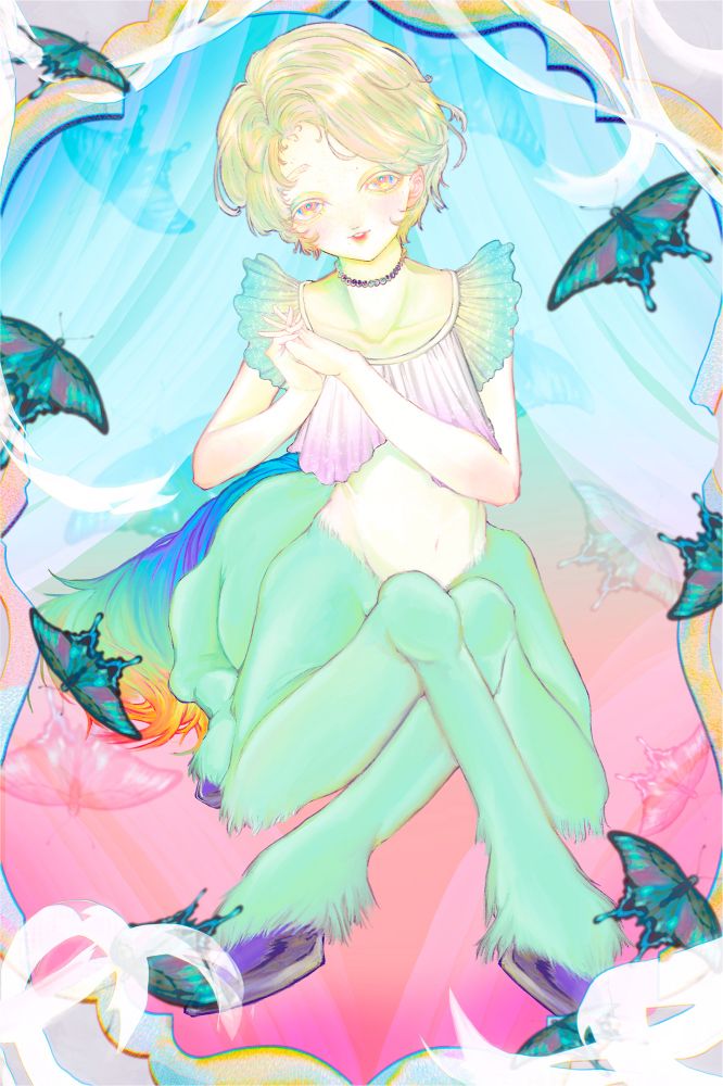 こちらのリメイク作品ともう一点出展いたしまーす♪