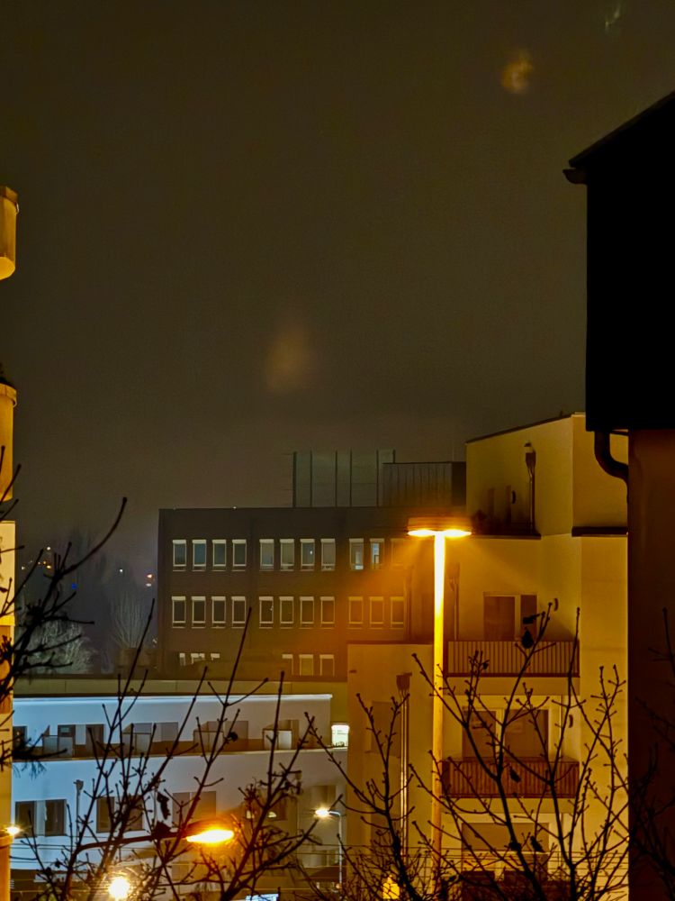 Blick in den Nachthimmel 