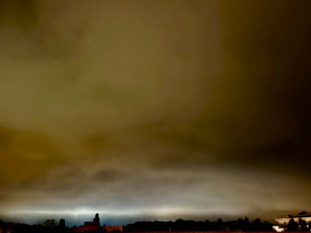 Blick in den Nachthimmel 