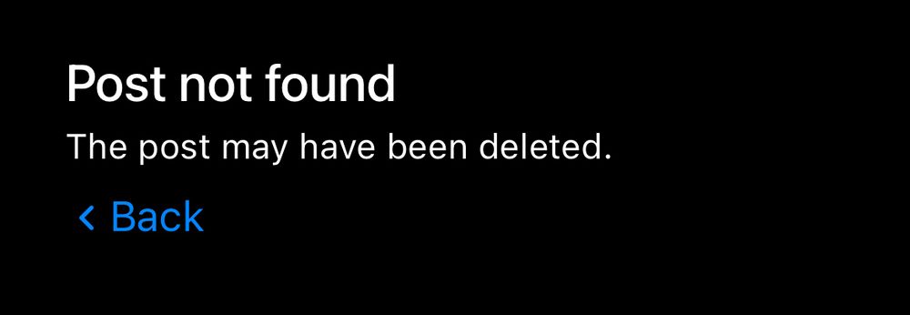 Post not found image 