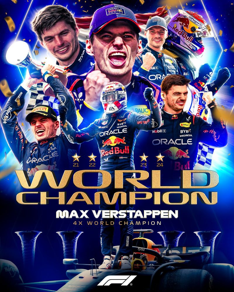 Max Verstappen WDC 2024
