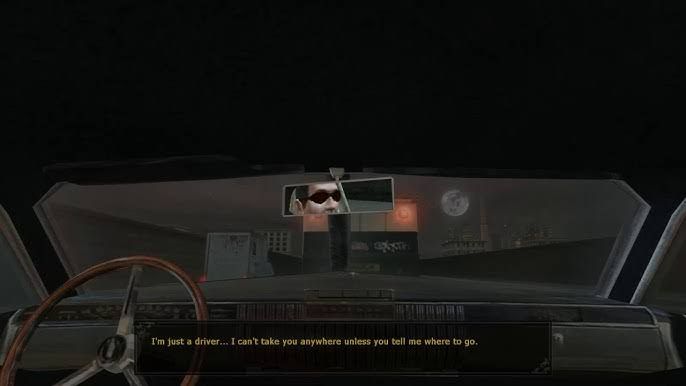 The cab driver from bloodlines.

Wherever we go in life, it is the blood of Caine which makes our fate.