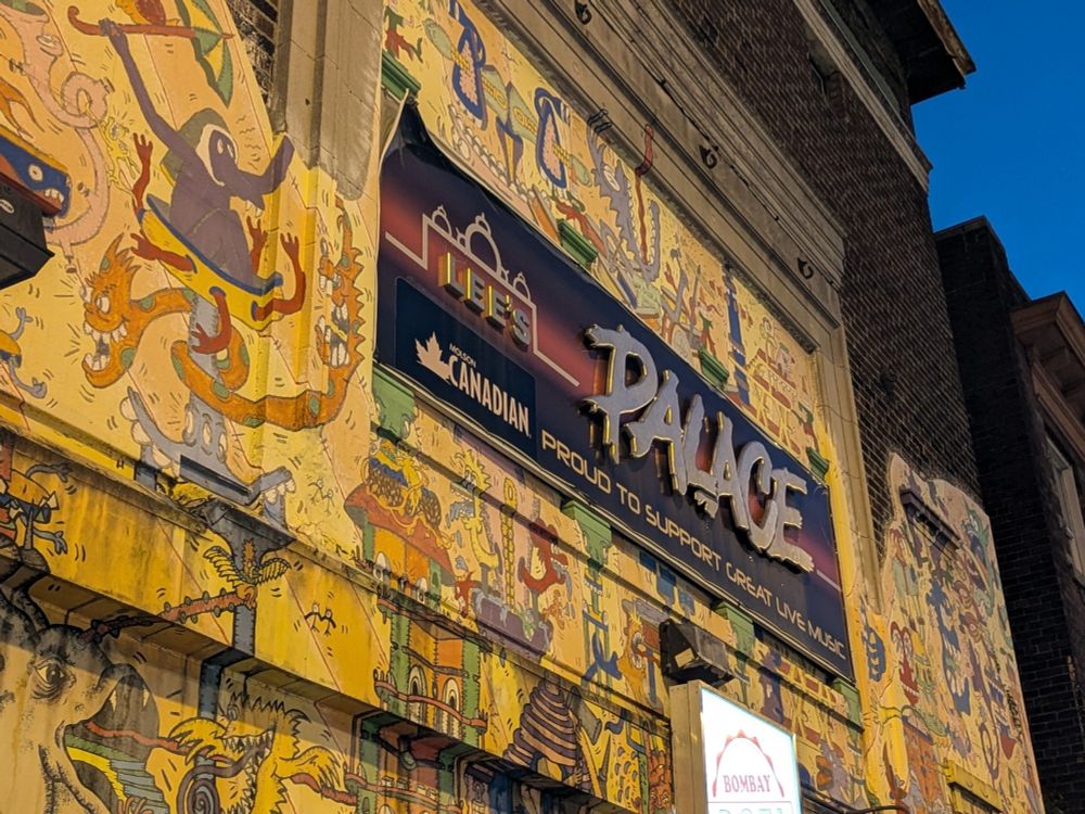 Outside.or Lee's Palace theater in Toronto