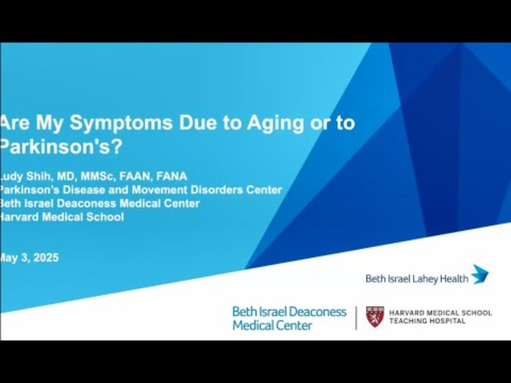 Ask the Experts: Are My Symptoms Due to Aging or to Parkinson's? By Dr. Ludy Shih