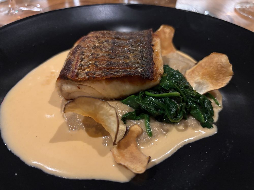 Pan Seared Wild Striped Bass