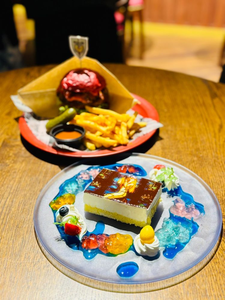 ワーナー ブラザース スタジオツアー東京 特別企画「炎のゴブレット」　プレミアムハンバーガーとスイーツ