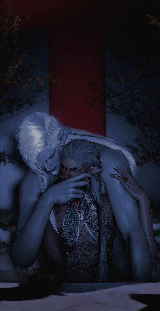 navrys moves to cover walkelin's face as walkelin grabs navrys's arm. 