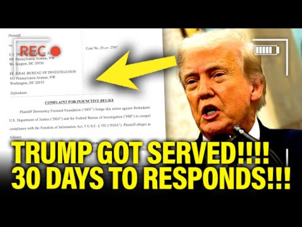 Trump’s Day GETS RUINED as HE GETS SERVED with Lawsuit