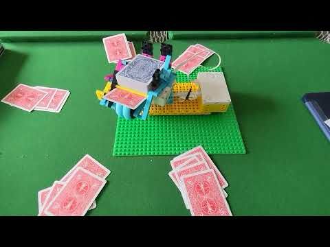 LEGO Card Dealing Machine