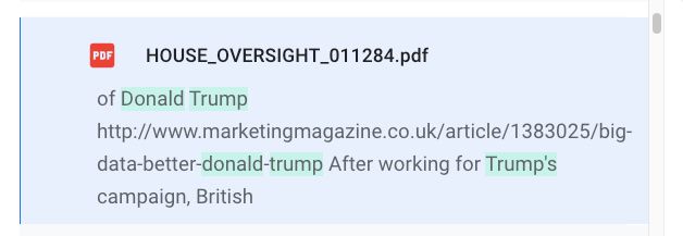 Image showing that mentions of a person are not the same as the number of documents that contain the person.