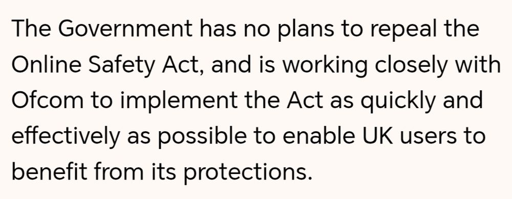 The Government ignoring the public's opinion. 