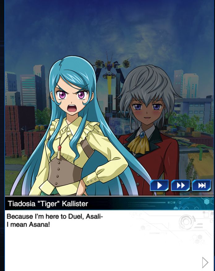 same event, Tiger tells Asana 