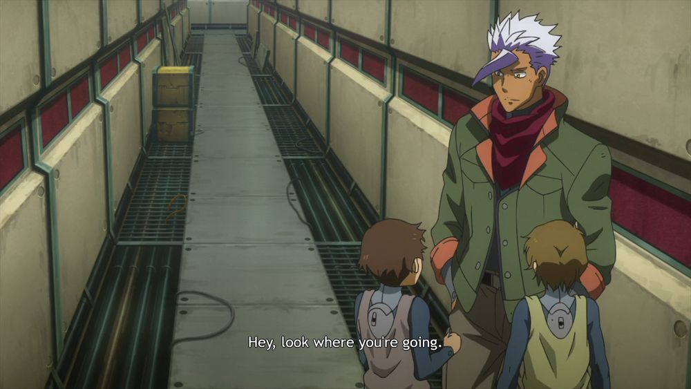 Orga: "Hey, look where you're going."