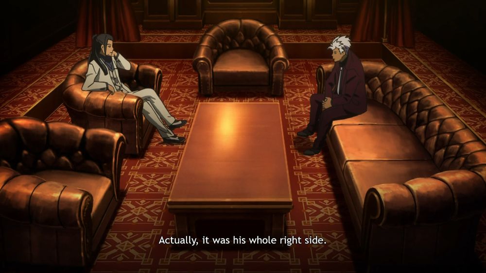 Orga: "Actually, it was his whole right side."