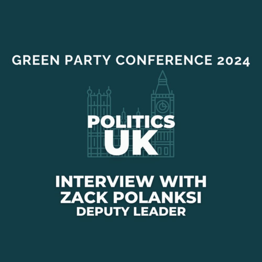 Green Party Conference 2024 - An interview with ZACK POLANSKI