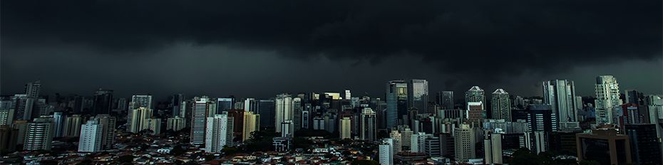 foto do céu de são paulo mostrando a situação atual