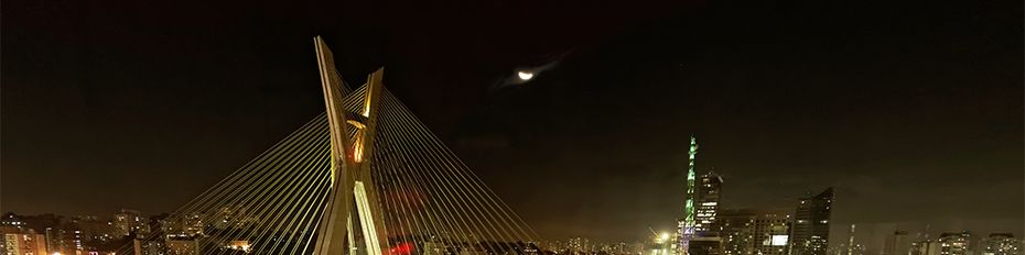 foto do céu de são paulo mostrando a situação atual