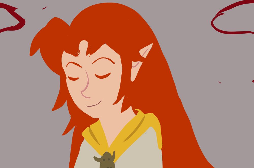 Malon chilling in the sun 